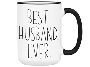 Funny Gifts for Husbands - Best Husband Ever Gag Coffee Mug