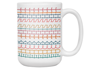 Hidden Message Funny Coffee Mug - Swear Message Friend Office Coworker Gift Cup - Colorful Design