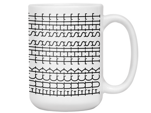 Hidden Message Custom Name Funny Coffee Mug - Swear Message Friend Office Coworker Gift Cup