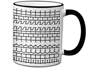 Hidden Message Funny Coffee Mug - Swear Message Friend Office Coworker Gift Cup - White Elephant Gift Idea