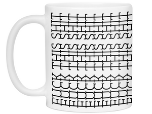 Hidden Message Funny Coffee Mug - Swear Message Friend Office Coworker Gift Cup - White Elephant Gift Idea