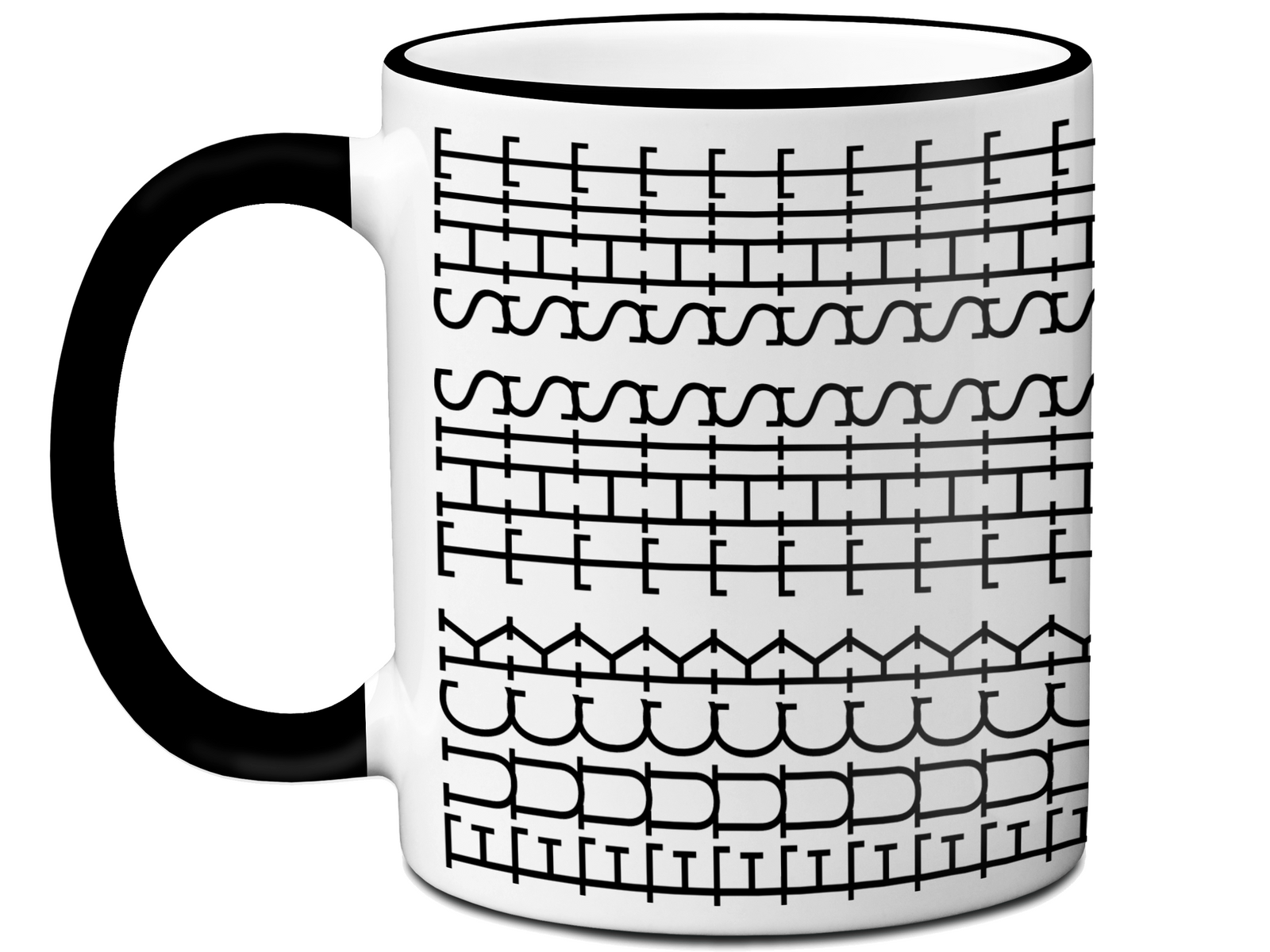 Hidden Message Funny Coffee Mug - Swear Message Friend Office Coworker Gift Cup - White Elephant Gift Idea