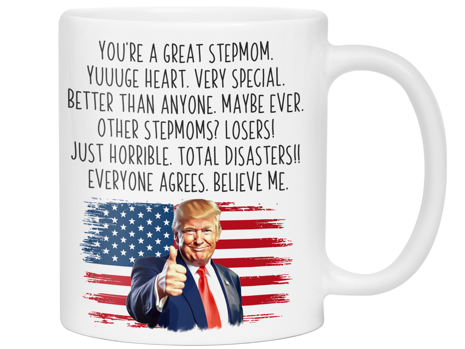 Funny Stepmom Mug – Gift for New Stepmoms To Be – Mother's Day Gift Idea