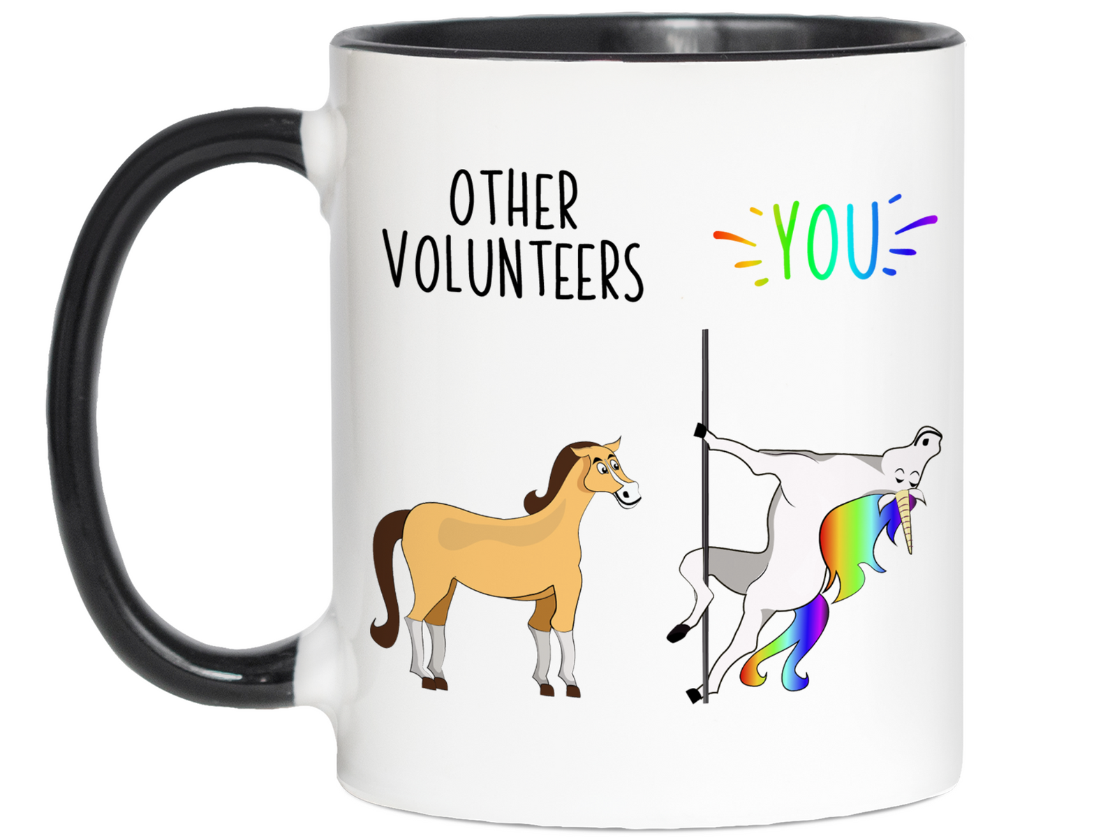 Volunteer Gifts - Other Volunteers You Funny Unicorn Coffee Mug