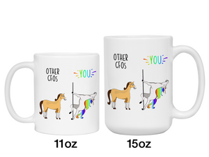 CFO Gifts - Other CFOs You Funny Unicorn Coffee Mug