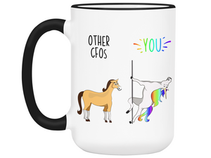 CFO Gifts - Other CFOs You Funny Unicorn Coffee Mug