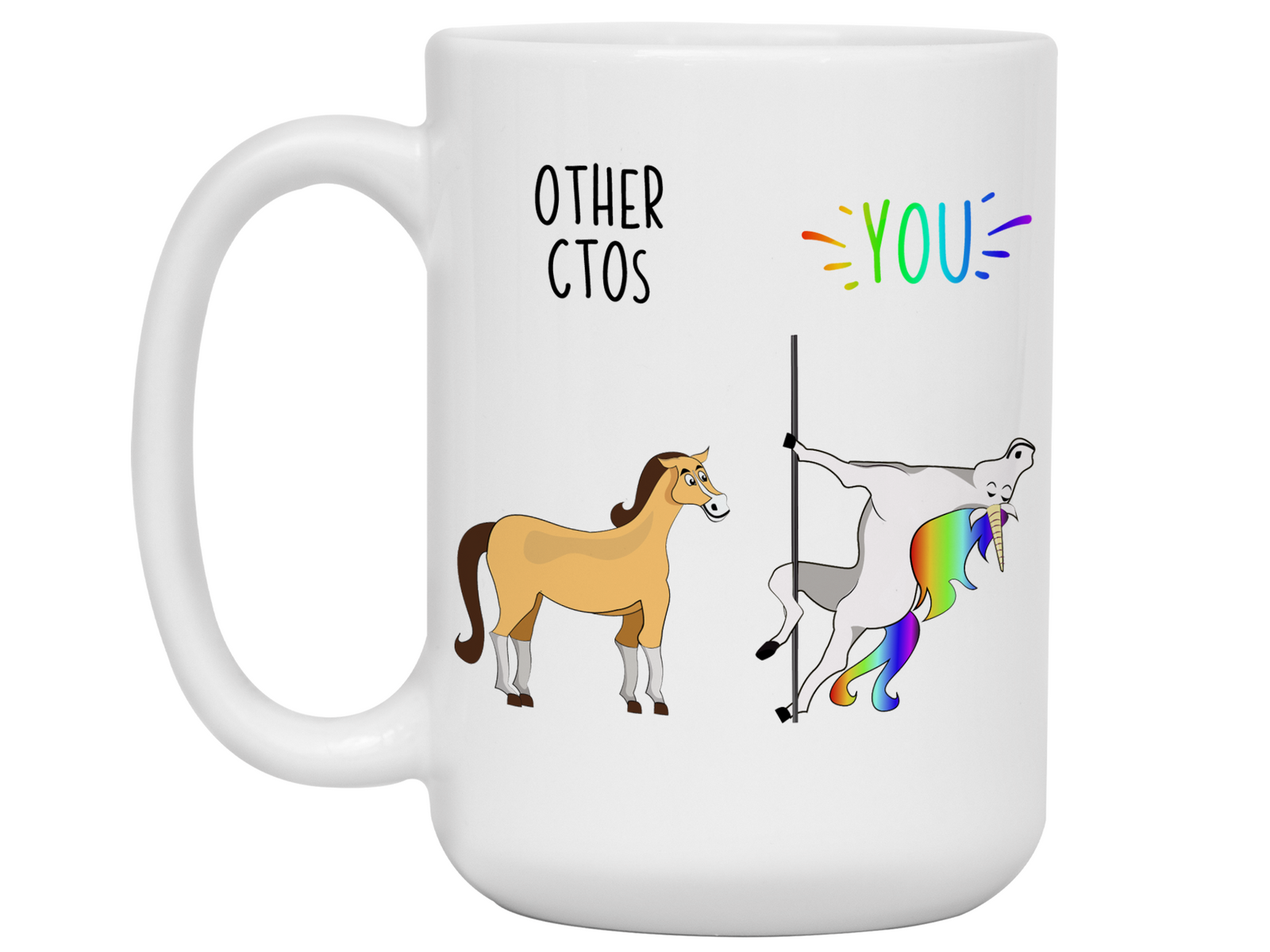 CTO Gifts - Other CTOs You Funny Unicorn Coffee Mug