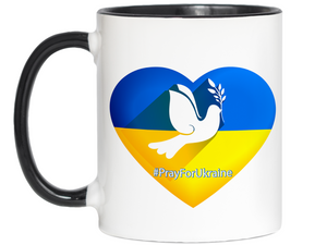 Pray for Ukraine Coffee Mug