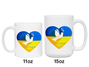 Pray for Ukraine Coffee Mug
