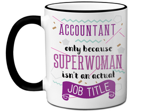 Accountant Funny Coffee Mug Tea Cup Hot Chocolate Gift Idea for Accountants