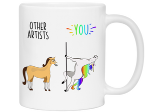 Artist Gifts - Other Artists You Funny Unicorn Coffee Mug