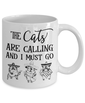 Funny Cat Lover Coffee Mugs