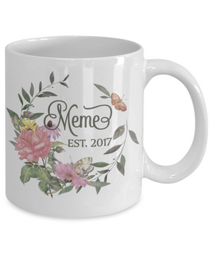 Meme Grandmother to Be Custom Personalized Coffee Mug | Customizable/Personalizable Gifts