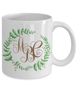 Personalized Monogram Coffee Mug | Tea Cup | Great Gift Idea for any Occasion