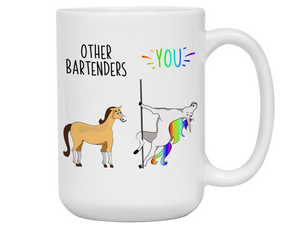 Bartender Gifts - Other Bartenders You Funny Unicorn Coffee Mug
