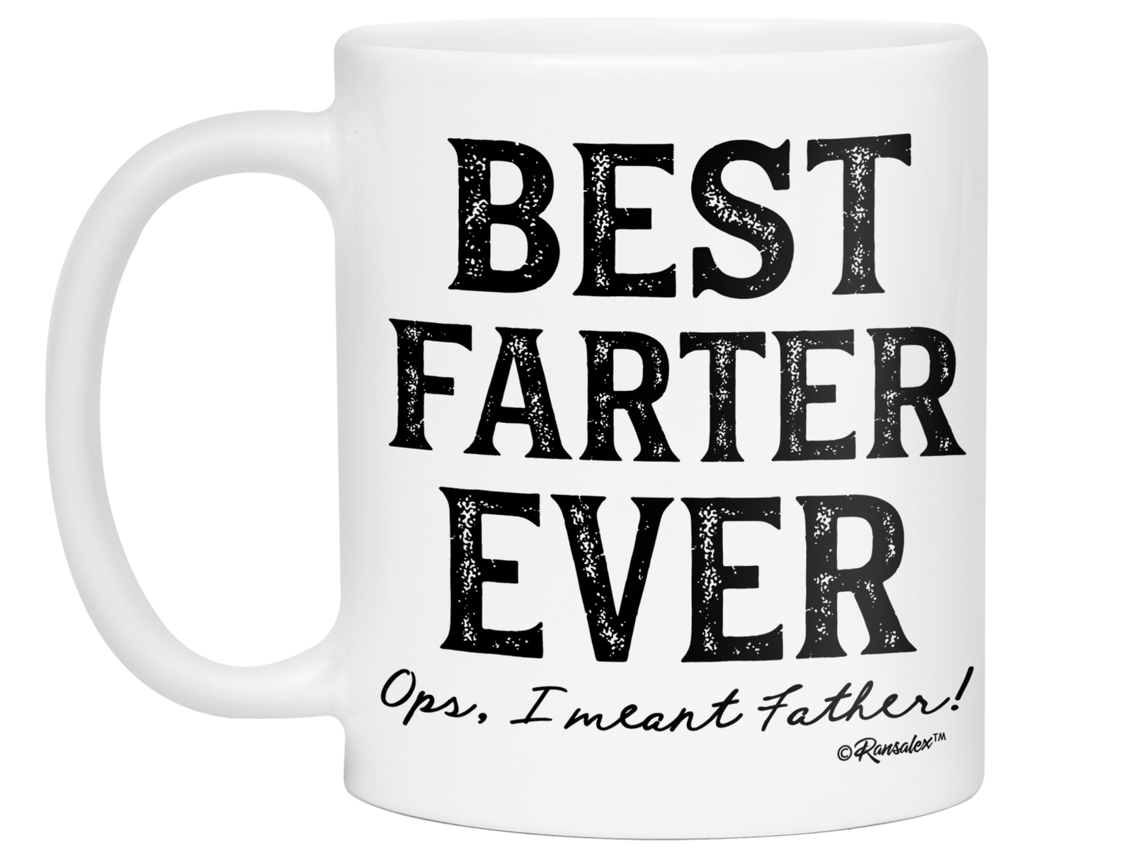 Funny Best Farter Ever Ops I Meant Father Coffee Mug - Father's Day Gift - Gifts for Dads