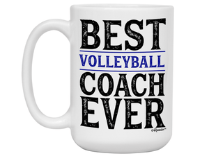 Funny Gifts for Volleyball Coaches - Best Volleyball Coach Ever Gag Coffee Mug