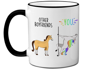Boyfriend Gifts - Other Boyfriends You Funny Unicorn Coffee Mug