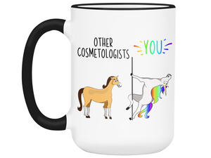 Cosmetologist Gifts - Other Cosmetologists You Funny Unicorn Coffee Mug