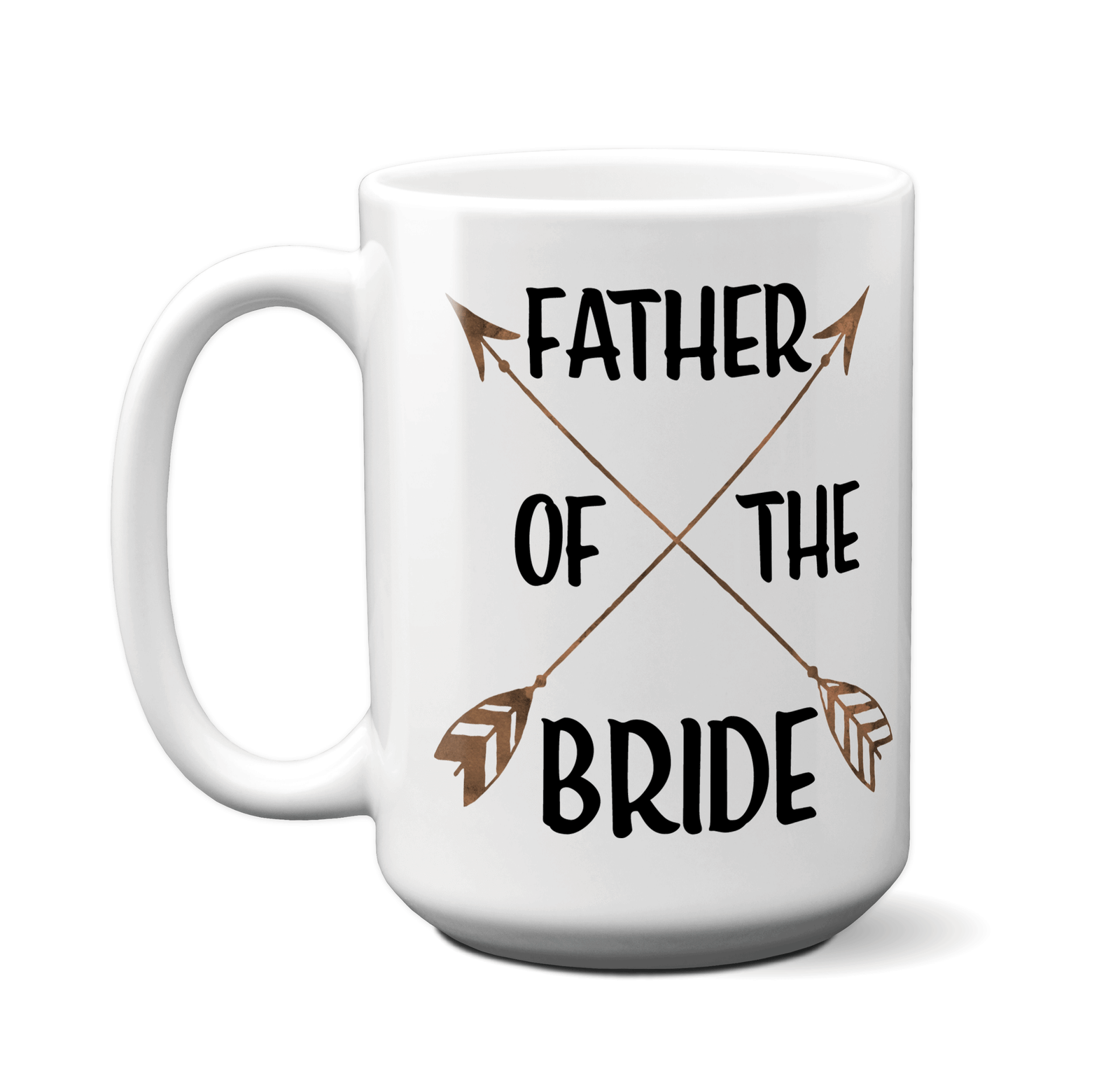 Father Of The Bride Coffee Mug (White) Tea Cup Wedding Gift Idea