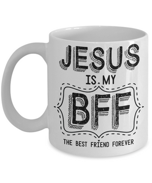 jesus is my best friend coffee mug