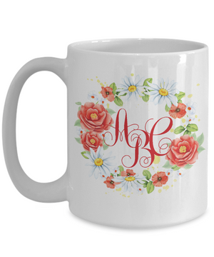 Personalized Monogram Coffee Mug | Tea Cup | Great Gift Idea for any Occasion