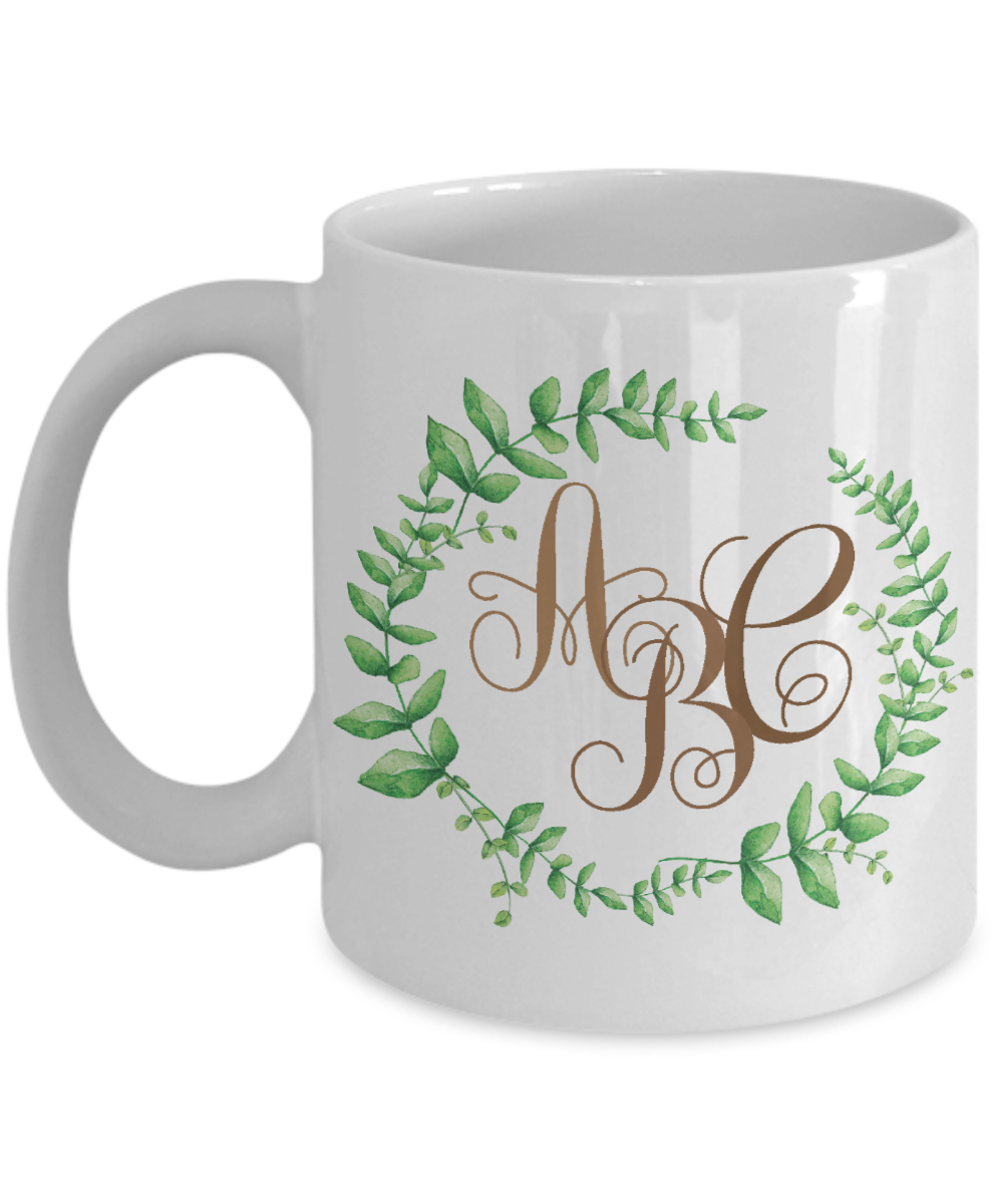 Personalized Monogram Coffee Mug | Tea Cup | Great Gift Idea for any Occasion
