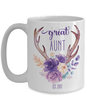 Custom Great Aunt Coffee Mug