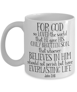 John 3:16 Coffee Mug | Tea Cup