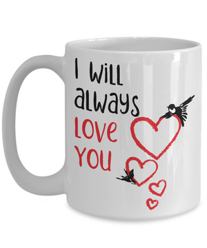 valentine's day coffee mug