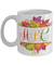 Monogrammed Autumn Leaves Coffee Mug | Tea Cup | Gift Idea for Any Occasion