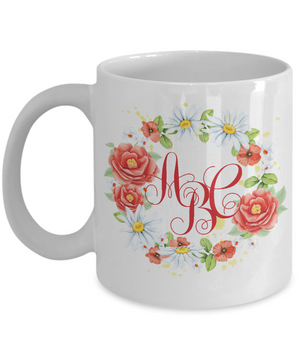 Personalized Monogram Coffee Mug | Tea Cup | Great Gift Idea for any Occasion