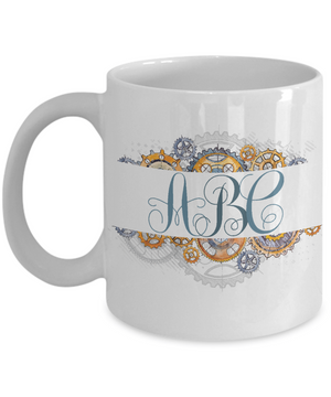 Personalized Monogram Coffee Mug | Tea Cup | Great Gift Idea for Men/Husband/Grandpa/Male