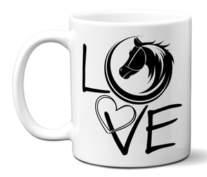 Horse Love Coffee Mug Horse Lover Gift Idea Tea Cup