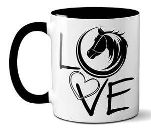 Horse Love Coffee Mug Horse Lover Gift Idea Tea Cup