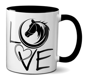 Horse Love Coffee Mug Horse Lover Gift Idea Tea Cup