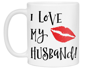 I Love My Husband Coffee Mug Tea Cup Gift Idea for Husbands