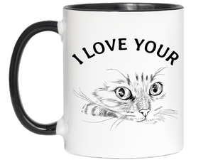 Funny Gifts for Wives or Girlfriends - I Love Your Pussy Cat Gag Coffee Mug