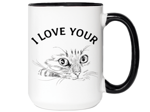 Funny Gifts for Wives or Girlfriends - I Love Your Pussy Cat Gag Coffee Mug