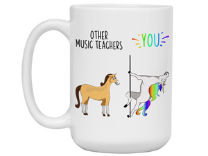 Music Teacher Gifts - Other Music Teachers You Funny Unicorn Coffee Mug