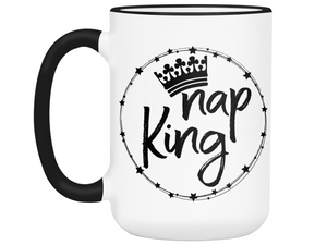 Nap King Funny Coffee Mug | Gift Idea for Any Occasion | Funny Gifts