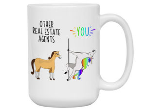 Real Estate Agent Gifts - Other Real Estate Agents You Funny Unicorn Coffee Mug