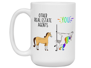 Real Estate Agent Gifts - Other Real Estate Agents You Funny Unicorn Coffee Mug
