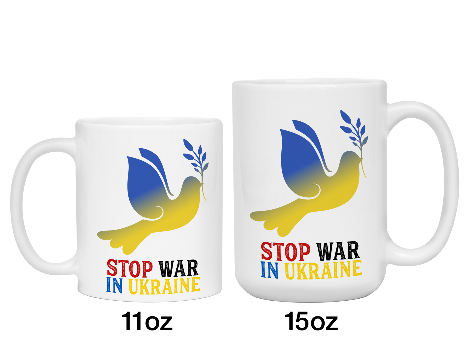Stop War in Ukraine Coffee Mug
