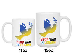 Stop War in Ukraine Coffee Mug