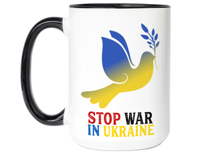 Stop War in Ukraine Coffee Mug