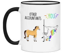 Accountant Gifts - Other Accountants You Funny Unicorn Coffee Mug