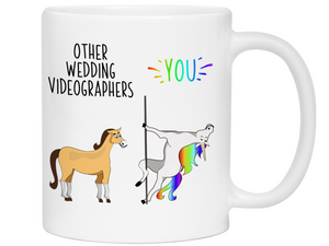 Wedding Videographer Gifts - Other Wedding Videographers You Funny Unicorn Coffee Mug