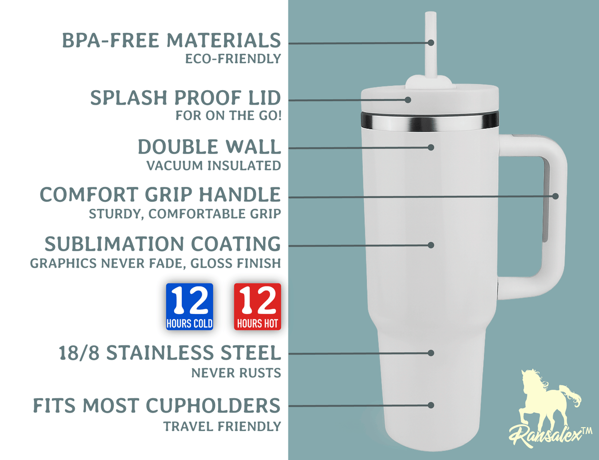 Awesome Doula At Your Cervix Funny 40oz Tumbler with Handle - Appreciation Gift for Doulas