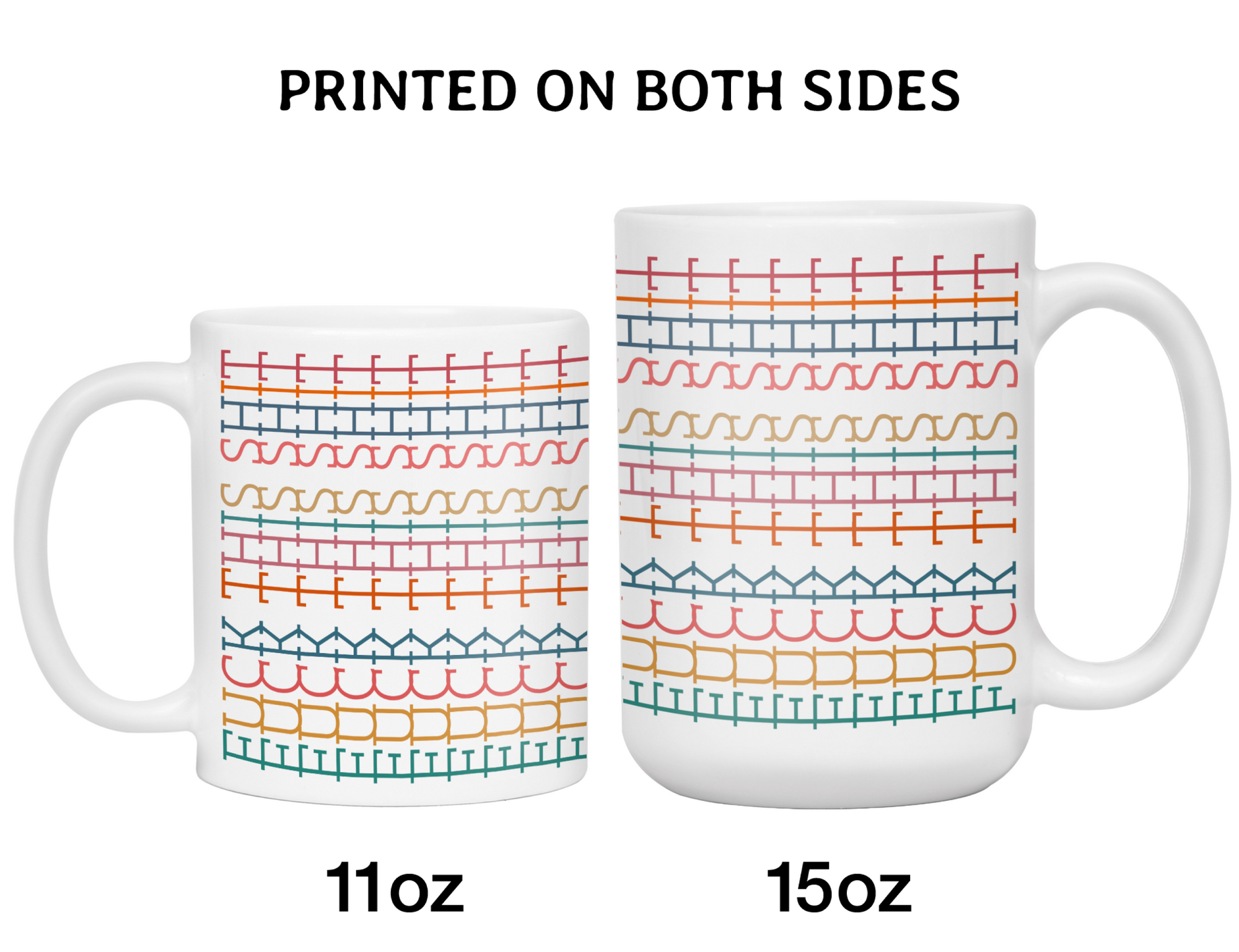 Hidden Message Funny Coffee Mug - Swear Message Friend Office Coworker Gift Cup - Colorful Design